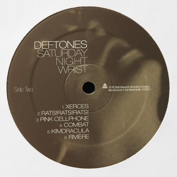 Deftones - Saturday Night Wrist [Vinyl] | Maverick (43239-1) - 4