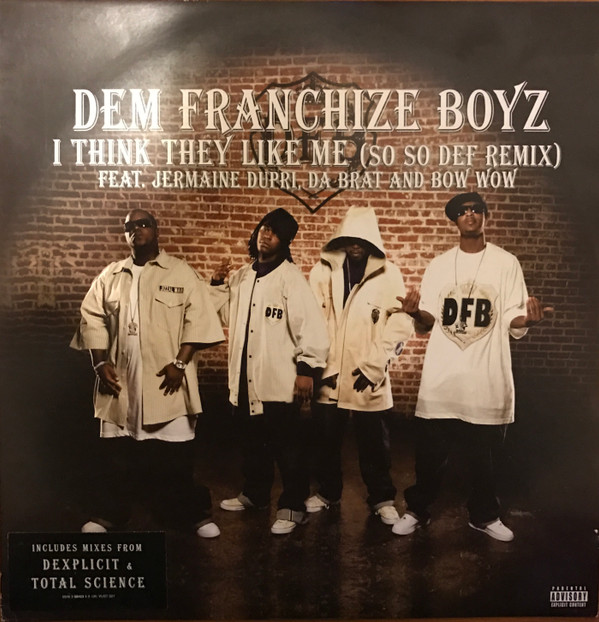 Dem Franchize Boyz F/ Jermaine Dupri , Da Brat & Bow Wow - I Think They Like Me (So So Def Remix) | Virgin (094635845310)