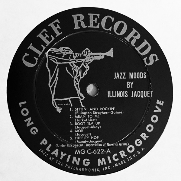 Illinois Jacquet - Jazz Moods [Vinyl] | Clef Records (MG C-622) - 3