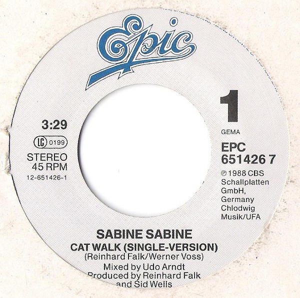 Sabine Sabine - Cat Walk | Epic (EPC 651426 7) - 3