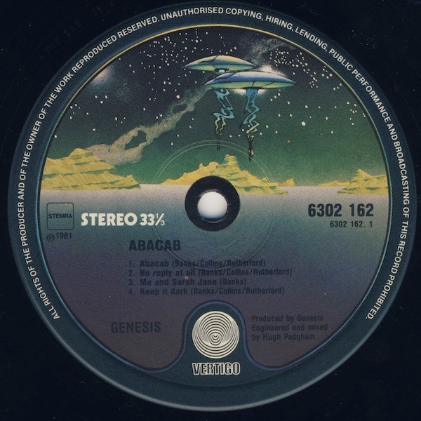 Genesis - Abacab | Vertigo (6302 162) - 3 Genesis - Abacab | Vertigo (6302 162) - 3