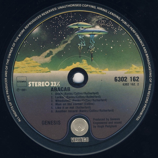Genesis - Abacab | Vertigo (6302 162) - 4 Genesis - Abacab | Vertigo (6302 162) - 4