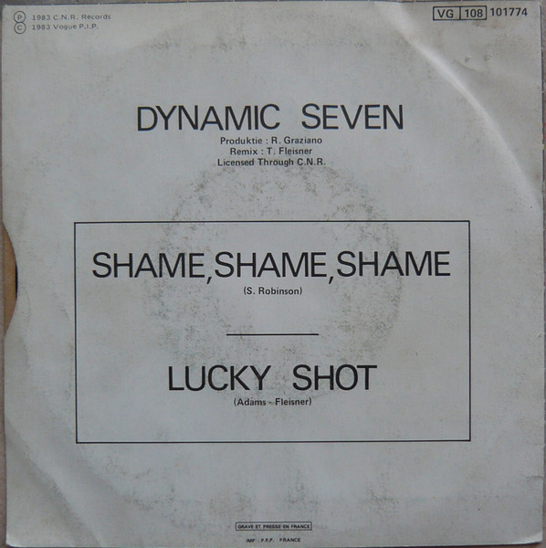 Dynamic Seven - Shame, Shame, Shame | Vogue (101774) - 2