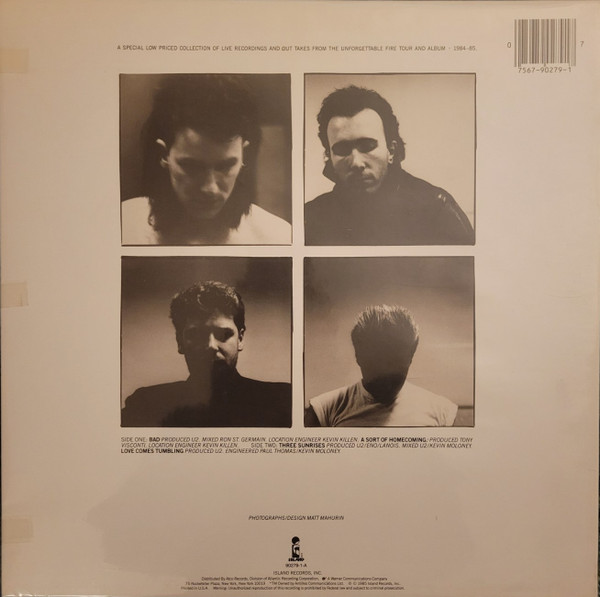 U2 - Wide Awake In America | Island Records (90279-1-A) - 2