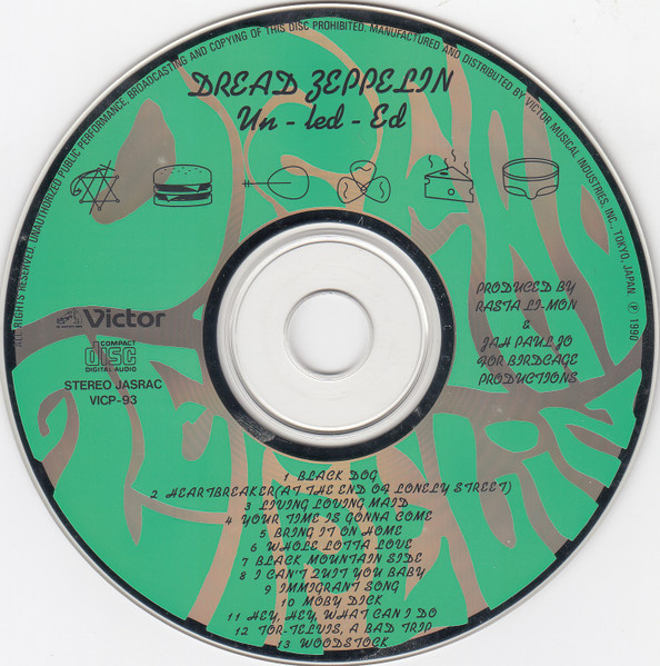 Dread Zeppelin - Un-Led-Ed | Victor (VICP-93) - 3