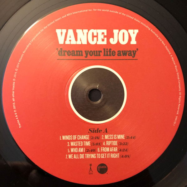 Vance Joy - Dream Your Life Away | Atlantic (545170-1) - 2