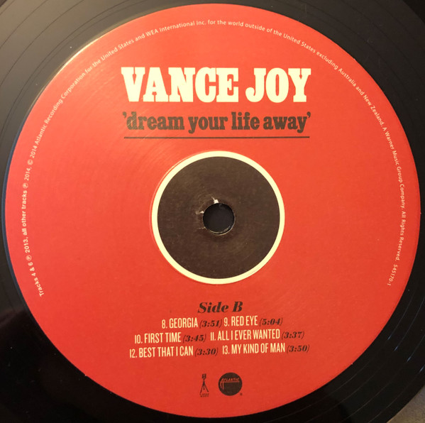 Vance Joy - Dream Your Life Away | Atlantic (545170-1) - 3