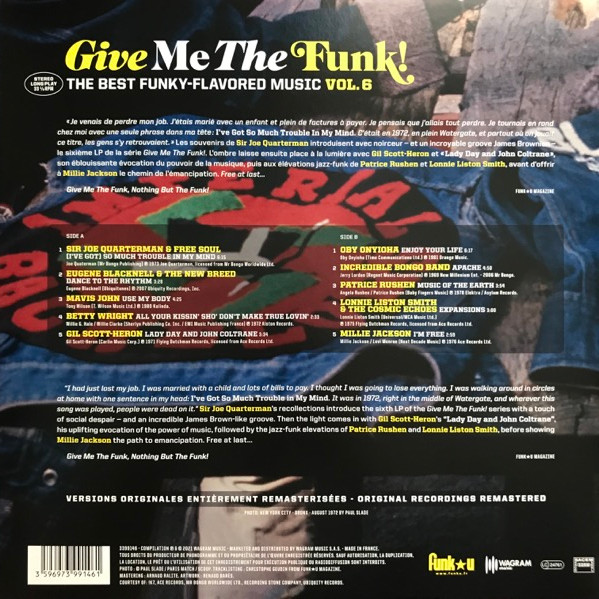 Various - Give Me The Funk! The Best Funky-Flavored Music Vol.6 | Wagram Music (3399146)
