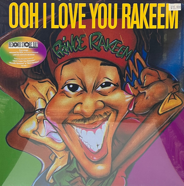 Prince Rakeem - Ooh I Love You Rakeem | Tommy Boy (TB 968-1)
