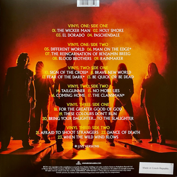 Iron Maiden - From Fear To Eternity - The Best Of 1990-2010 (3LP - Limited Picture Disc Edition) [Vinyl] | Parlophone (50999 0273651 8) - 2