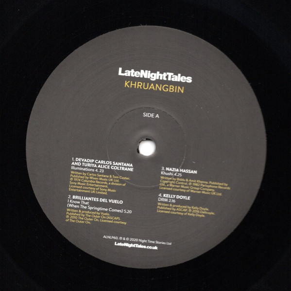 Khruangbin - LateNightTales | LateNightTales (ALNLP60) - 2 Khruangbin - LateNightTales | LateNightTales (ALNLP60) - 2