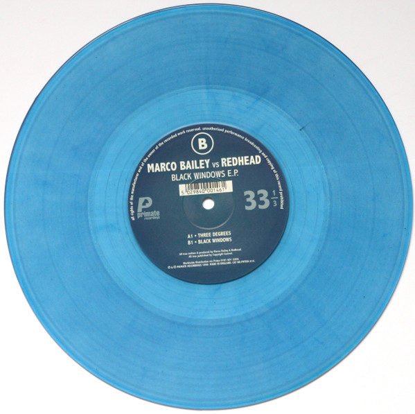Marco Bailey & Redhead - Black Windows E.P. | Primate Recordings (PMTEN 014) - 3