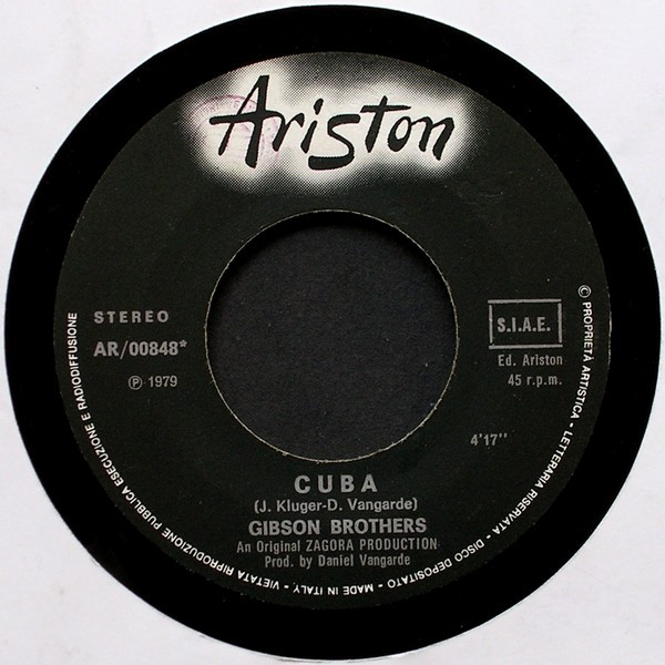 Gibson Brothers - Cuba | Ariston (AR/00848) - 3
