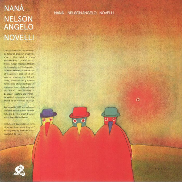 Naná Vasconcelos , Nelson Angelo , Novelli - Naná Nelson Angelo Novelli | Altercat Records (ALT025)