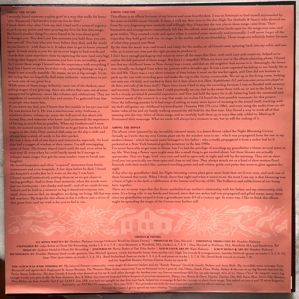 Heather Maloney - Exploding Star | Signature Sounds (SIG-LP-7059) - 3 Heather Maloney - Exploding Star | Signature Sounds (SIG-LP-7059) - 3