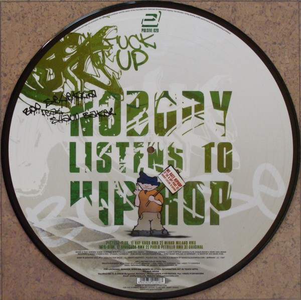 Boo Selekta Feat. Shaun Baker - We Hate HipHop (F*ck U Up! Part 2) Nobody Listens To HipHop | Pulsive (PULSIVE 020) - 2