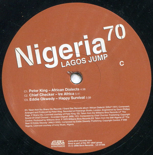 Various - Nigeria 70 (Lagos Jump: Original Heavyweight Afrobeat, Highlife & Afro-Funk) | Strut (STRUT035LP) - 2 Various - Nigeria 70 (Lagos Jump: Original Heavyweight Afrobeat, Highlife & Afro-Funk) | Strut (STRUT035LP) - 2