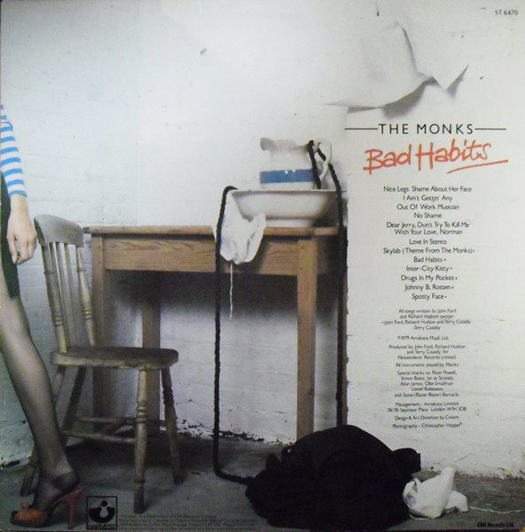The Monks - Bad Habits | Harvest (ST 6470) - 2