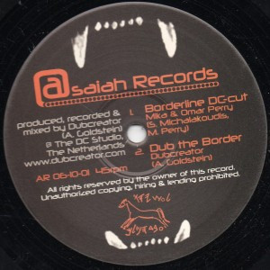 Sophie Mika & Omar Perry / Sister Nadia - Borderline / Deliver Us Jah | Asaiah Records (AR 06-10-01) - main