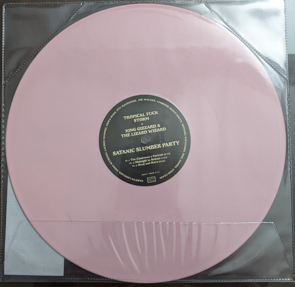 Tropical Fuck Storm + King Gizzard And The Lizard Wizard - Satanic Slumber Party | Joyful Noise Recordings (JNR412) - 2 Tropical Fuck Storm + King Gizzard And The Lizard Wizard - Satanic Slumber Party | Joyful Noise Recordings (JNR412) - 2