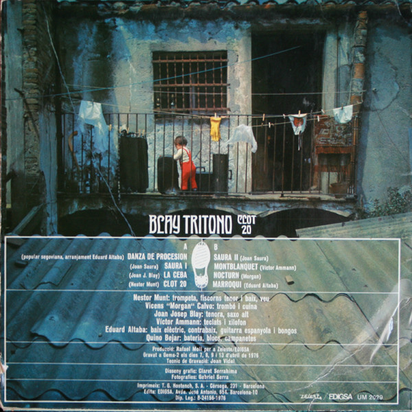 Blay Tritono - Clot 20 | Zeleste (UM 2029) - 2