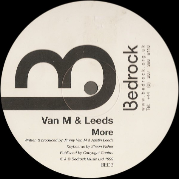 Jimmy Van M & Austin Leeds - More | Bedrock Records (BED3)