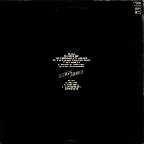 Nino Ferrer - 13è Album | Le Chant Du Monde (LDX 74866) - 2