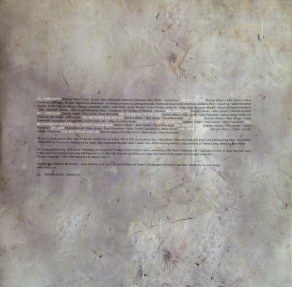 Blur - Think Tank | Parlophone (5099962484817) - 4