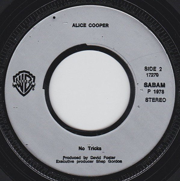 Alice Cooper - How You Gonna See Me Now | Warner Bros. Records (WB.17.270) - 4