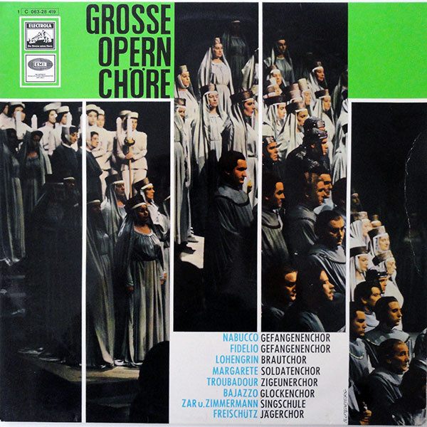 Various - Grosse Opernchöre | Electrola (1 C 063-28 419) - main