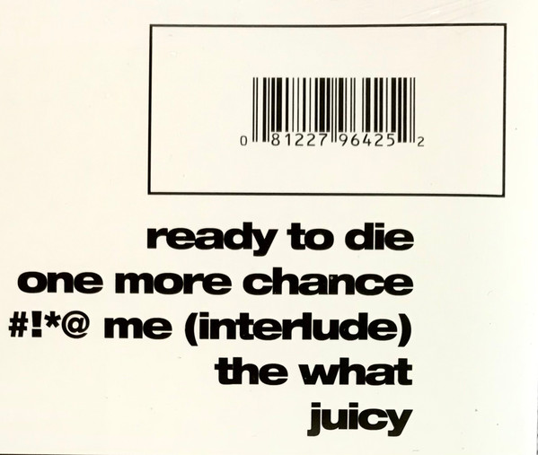 Notorious B.I.G. - Ready To Die | Bad Boy Entertainment (RR1 285201) - 4