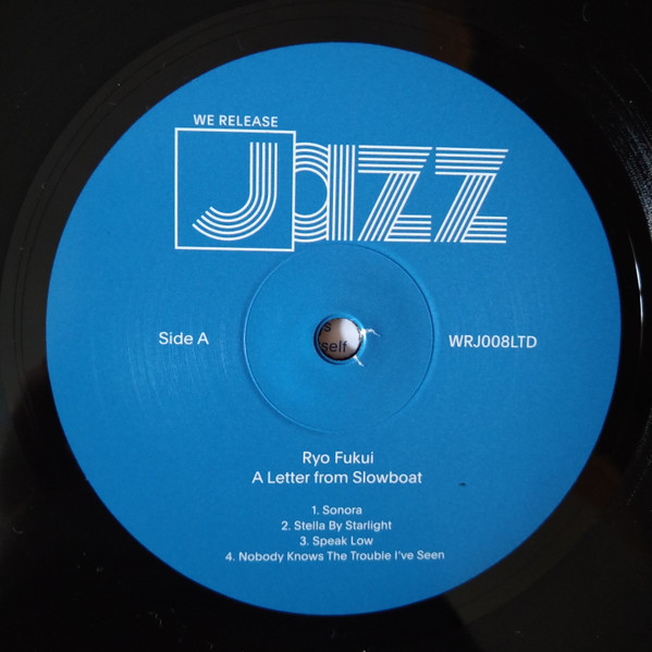 Ryo Fukui - A Letter From Slowboat | We Release Jazz (WRJ008LTD) - 4