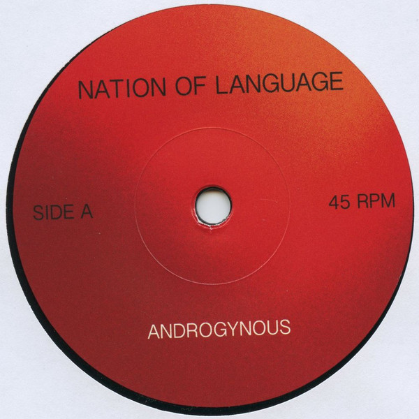 Nation Of Language - Androgynous / Again & Again (Eleanor) | [PIAS] (PIASR1314S)