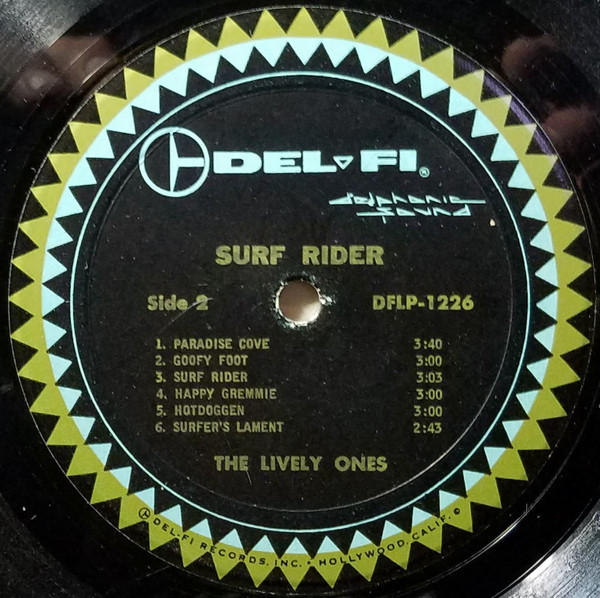 The Lively Ones - Surf Rider! | Del-Fi Records (DFLP-1226) - 4 The Lively Ones - Surf Rider! | Del-Fi Records (DFLP-1226) - 4