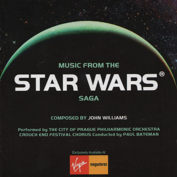 John Williams , The City Of Prague Philharmonic - Music From The Star Wars Saga | Silva Screen (ACCCD 1014) - main