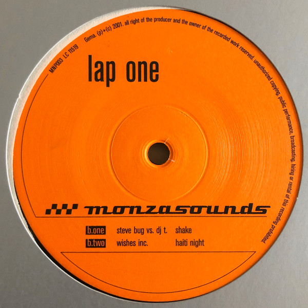 Various - Monza Sounds Lap One | Madnet Productions (MNP003) - 3