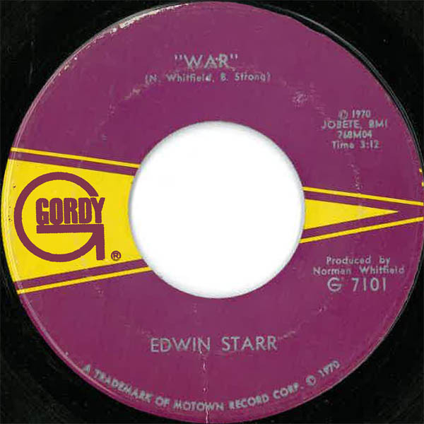 Edwin Starr - War | Gordy (G 7101)