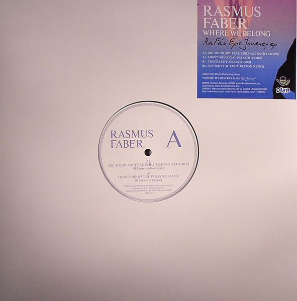 Rasmus Faber - Where We Belong: RaFa Epic Journey EP | Face The Music Records (FMR-120)