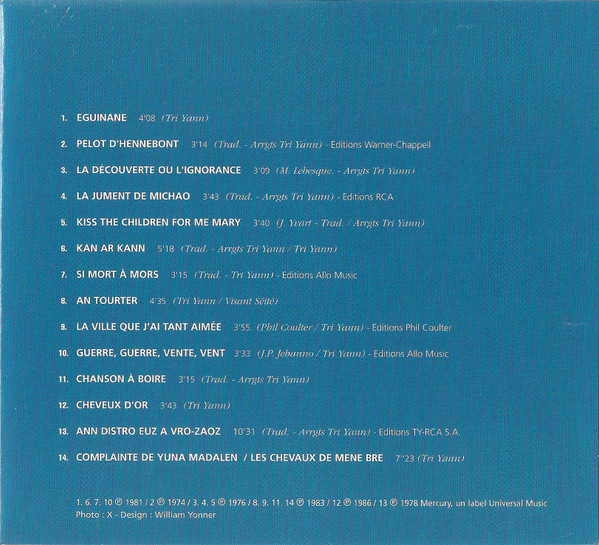 Tri Yann - Tri Yann VOL. 1 | Universal (830 557-2) - 3 Tri Yann - Tri Yann VOL. 1 | Universal (830 557-2) - 3