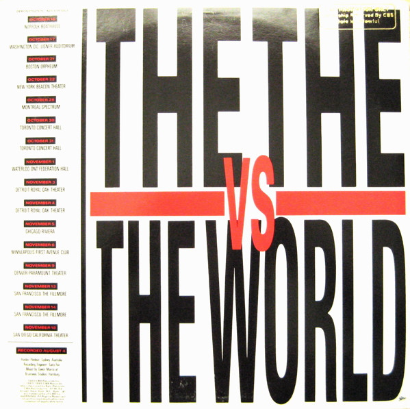 The The - Alive (Interview And Live Music) | Epic (EAS 1857) - 2 The The - Alive (Interview And Live Music) | Epic (EAS 1857) - 2