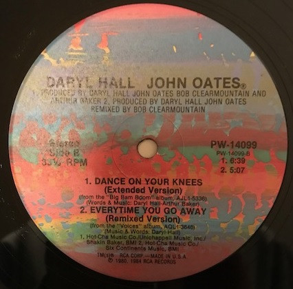 Daryl Hall & John Oates - Possession Obsession | RCA (PW-14099) - 4