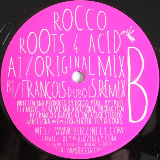 DJ Rocco - Roots 4 Acid | Buzzin' Fly Records (021BUZZ) - 4