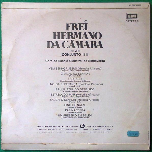 Frei Hermano Da Câmara Com O Quarteto 1111 - Bruma Azul Do Desejado | EMI (8E 062 40300) - 2