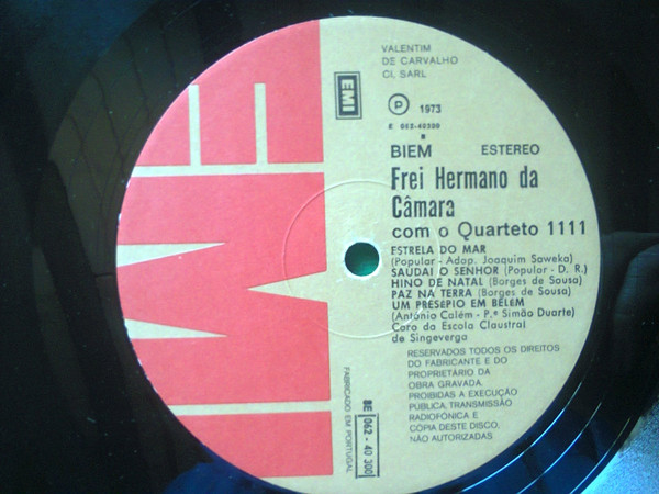 Frei Hermano Da Câmara Com O Quarteto 1111 - Bruma Azul Do Desejado | EMI (8E 062 40300) - 4