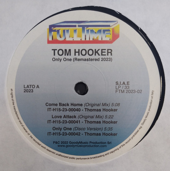Tom Hooker - Only One (Remastered) | Full Time Production (FTM2023-02) - 2 Tom Hooker - Only One (Remastered) | Full Time Production (FTM2023-02) - 2