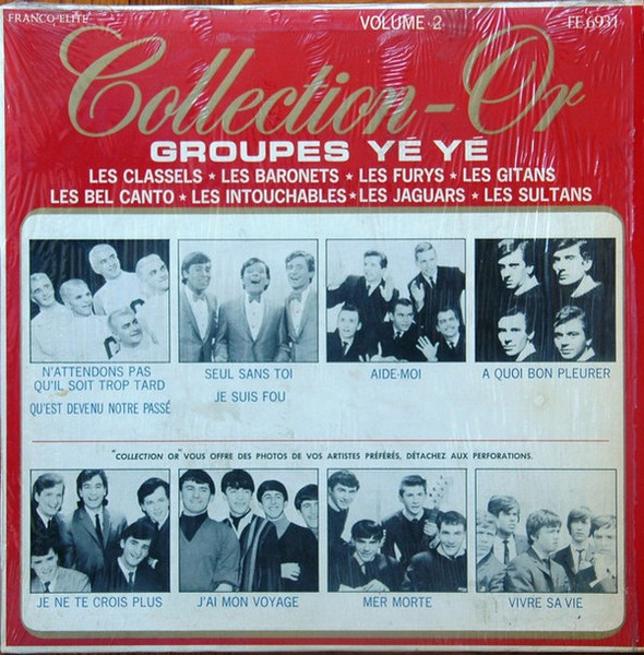 Various - Collection-Or Volume 2 - Groupes Yé Yé | Franco-Élite (FE 6931)