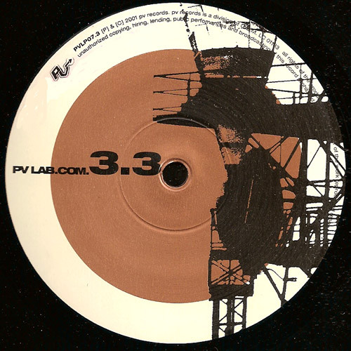 Various - PV Lab. Com. 3.3 | PV (PVLP07.3) - 3