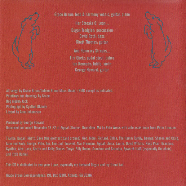 Grace Braun - It Won't Hurt | Slow River Records (SRRCD26) - 4
