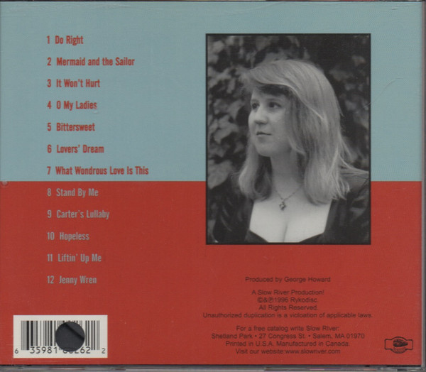 Grace Braun - It Won't Hurt | Slow River Records (SRRCD26) - 2