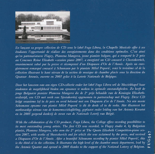 Maurice Ravel | Trio Dali - Sonate Pour Violon & Violoncelle - Sonate Pour Violon & Piano | Fuga Libera (FUG547) - 4